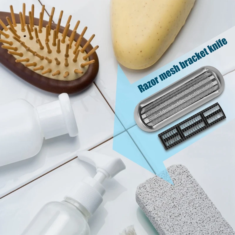 Replacement Shaver Foil And Cutter Fits Braun Cruzer 5S P40 P50 P60 P70 P80 P90 M30 M60 M90 550 555 570 575 5604 5607 electric shaver head