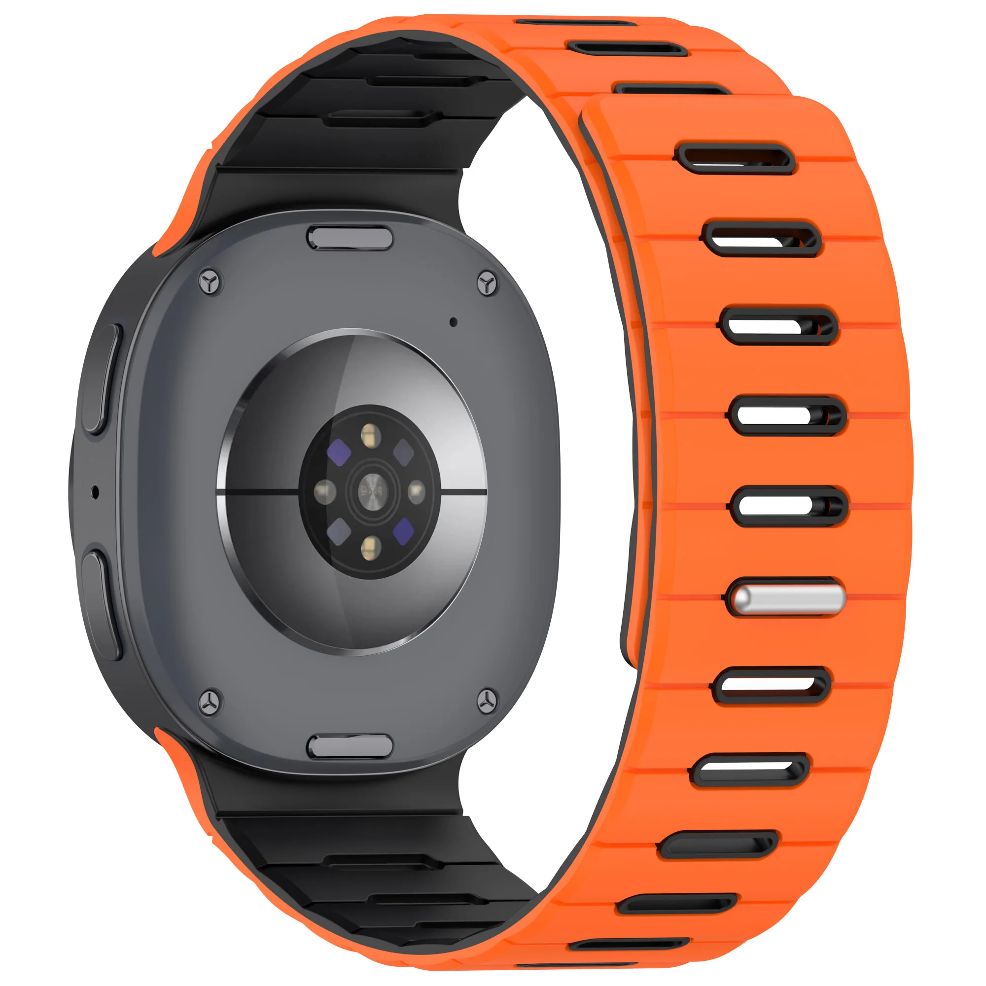 Magnetic Breathable Silicone Watch Band Bracelet