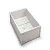 36" Mop Service Basin Commercial High-Density Composite Stainless Steel Strainer Self-Draining Mop Shelf PVC Drain Nut 2"x36"x10 4