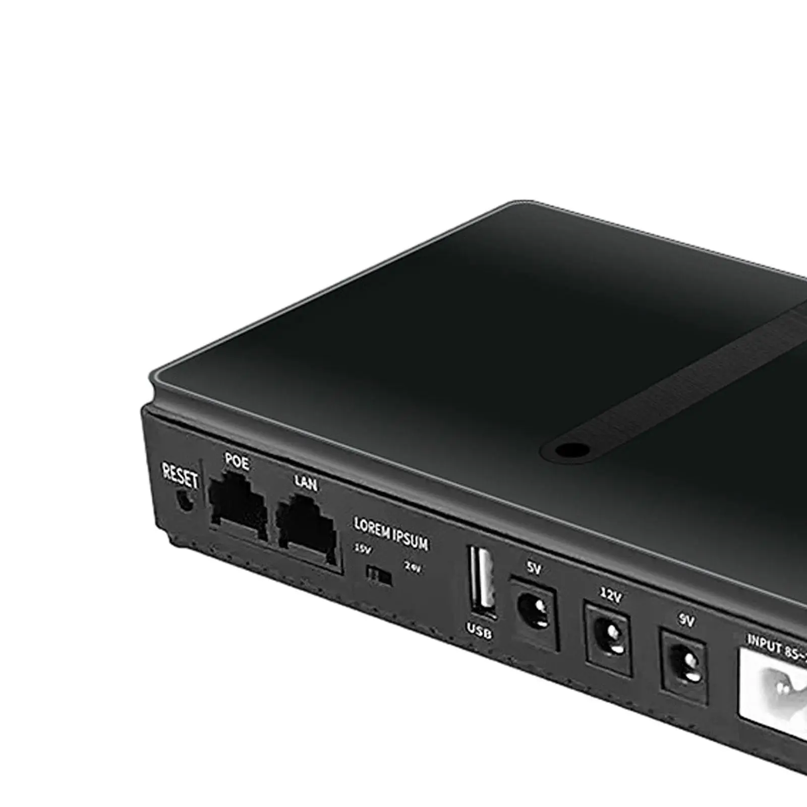 Uninterruptible Power Supply Power Outages Mini Ups Battery Backup Compact for Security Camera Router Phones Modem Audio System