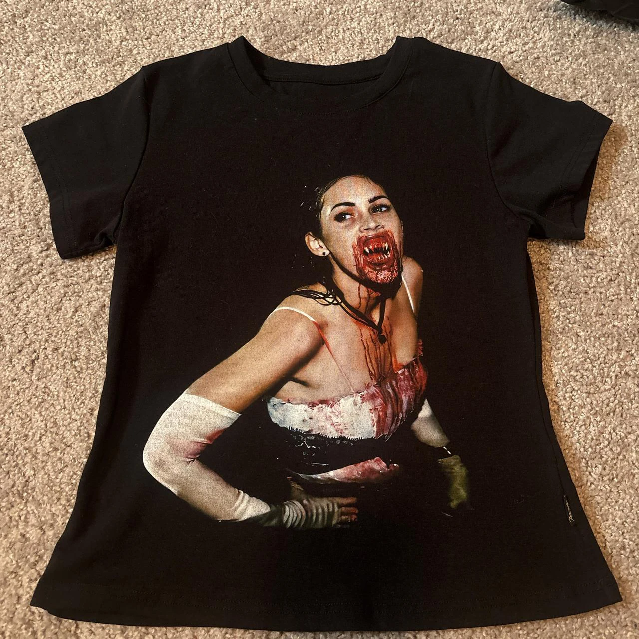 T-shir T Shirt For Women Summer Clothes Women 2024 Graphic Tees Y2k Tops Gothic Women's Cropped Woman Clothing Anime Girl Emo 1