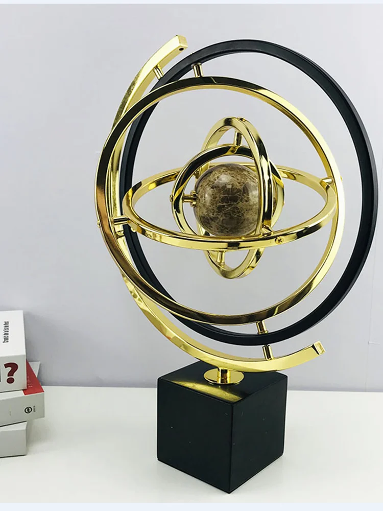 Globe Modern Ornament Office Desktop Living Room Study Room