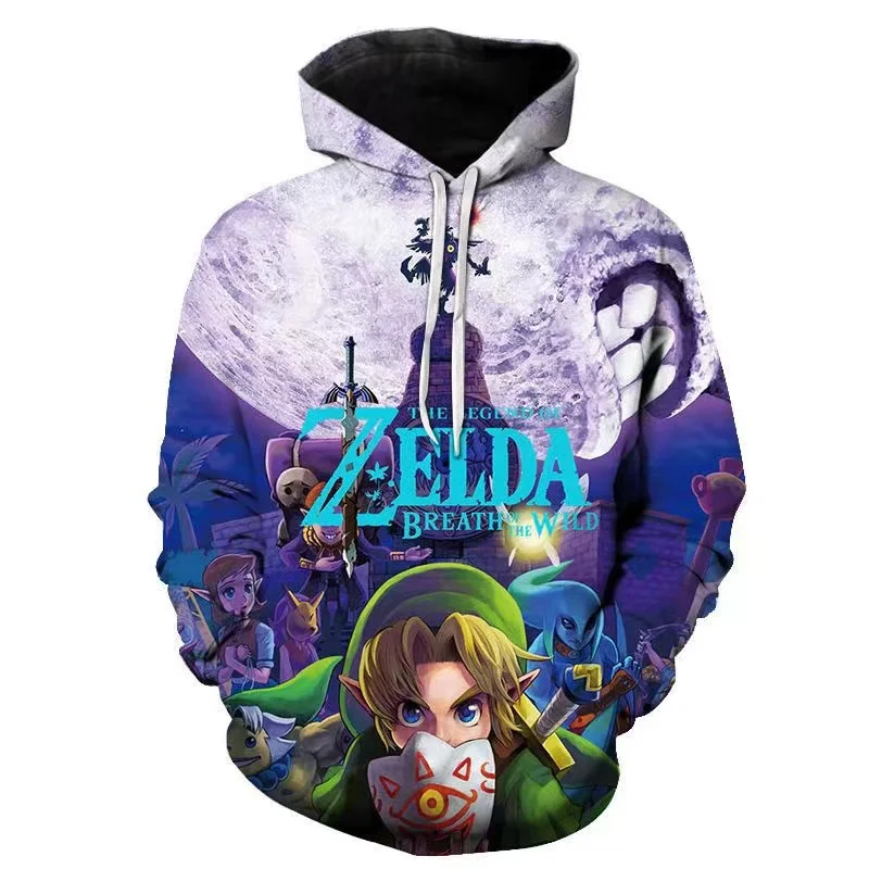 Sudadera-con-capucha-de-The-Legend-of-Zelda-para-ni-os-ropa-estampada ...