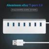 USB 3.0 HUB 7 Ports High Speed Multi Splitter Adapter Aluminum Alloy Hub Up To 5Gbps Docking Station Expander for Laptop Compute 3