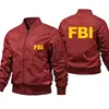 High quality FBI men's pilot jacket baseball suit motorcycle bomber windproof jacket 3