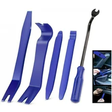 

5Pcs Car Door Clip Automobile Nail Puller Car Door Panel Installer Audio Video Dashboard Disassembly Car Trim Removal Tools