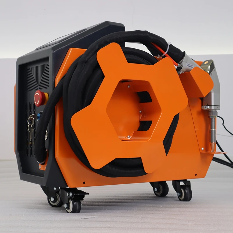 1500W Handheld Fiber Laser Welding Machine 1200W Air-cooled Cutting Cleaning Welder 3In1 Steel Cutter Double Wire Feeding Option