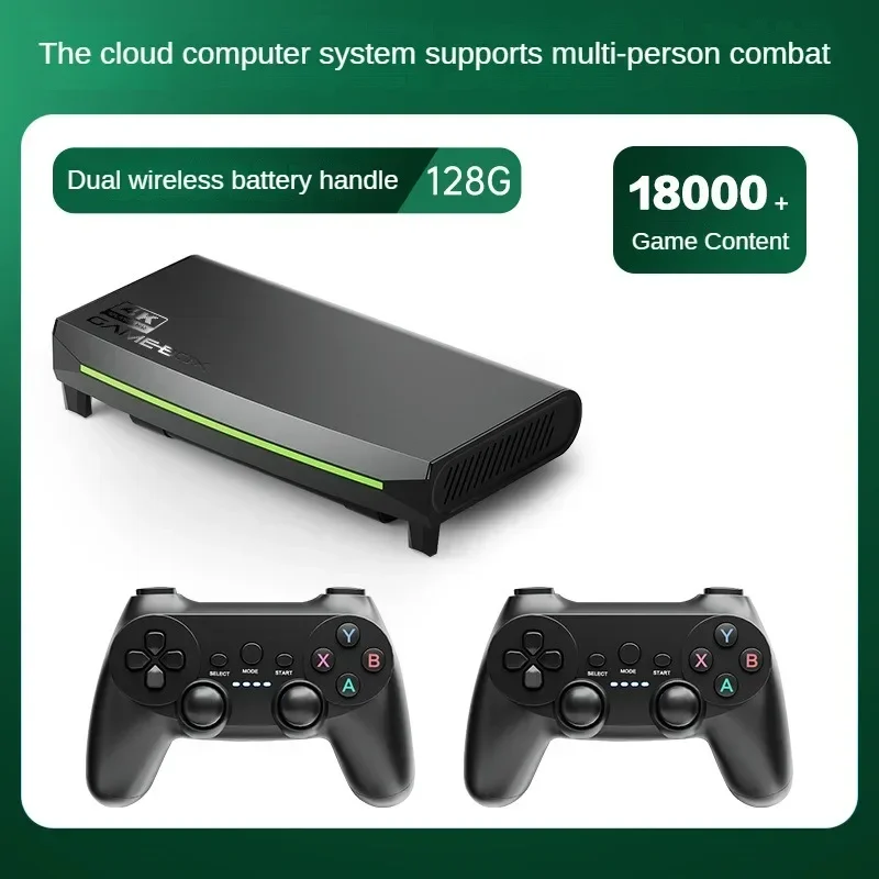 H6 Super Game Box 4K Hd Output Tv Console Per Videogiochi Controlli Wireless 10000 + Giochi Tv Box Console Di Gioco Retrò Per Psp