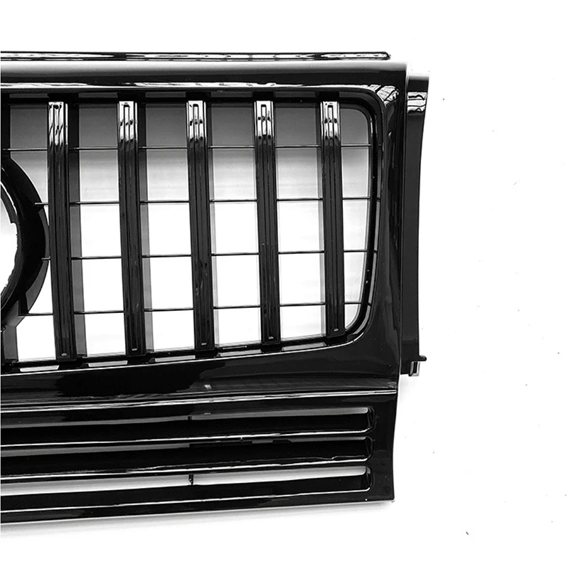 메르세데스 벤츠 G 클래스 W463 G500 G550 G63 G65 1990-2018 튜닝 액세서리용 GT R 스타일 프론트 인렛 그릴 범퍼 그릴