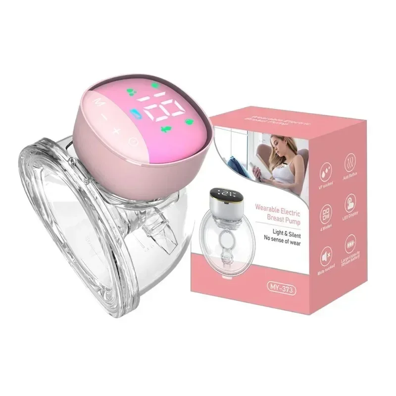 Portable Hands Free Wearable Breast Pump Electric Breast Pumps Milk Extractor Collector  Automatic Milker BPA Free Breastfeeding 5