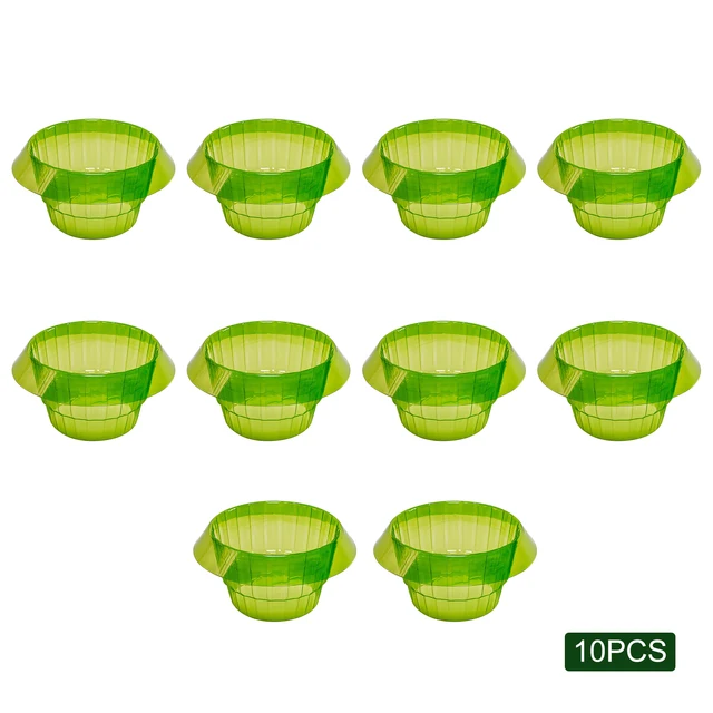 1Dc/6Db/10Dcs Mezőgazdasági Kerti Virág Edény Tartós Meztelen Csigolyó Védelem - Image 5