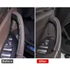 Carbon  4 Piece Door Inner Handle Protection Cover Suitable For BMW X3 X4 G01 G02 2018-2023 5