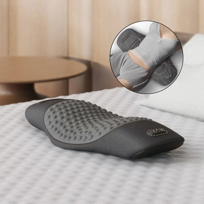 

Multifunctional Heating Massage Lumbar Pillow Waist Protcetion Relax Cushion Ergonomically Design Waist Support Sleeping Pillow