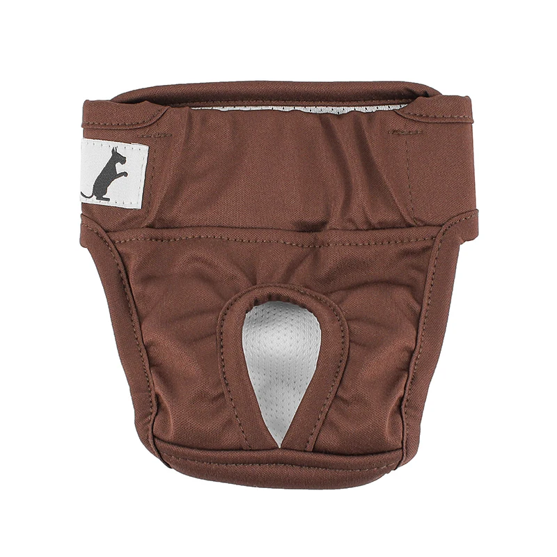 Dog Diapers Pet Dog Physiological Hygiene Pants Thickened Waterproof Dog Diaper Comfortable Leak-proof Washable Reusable Pet Urinal Pads