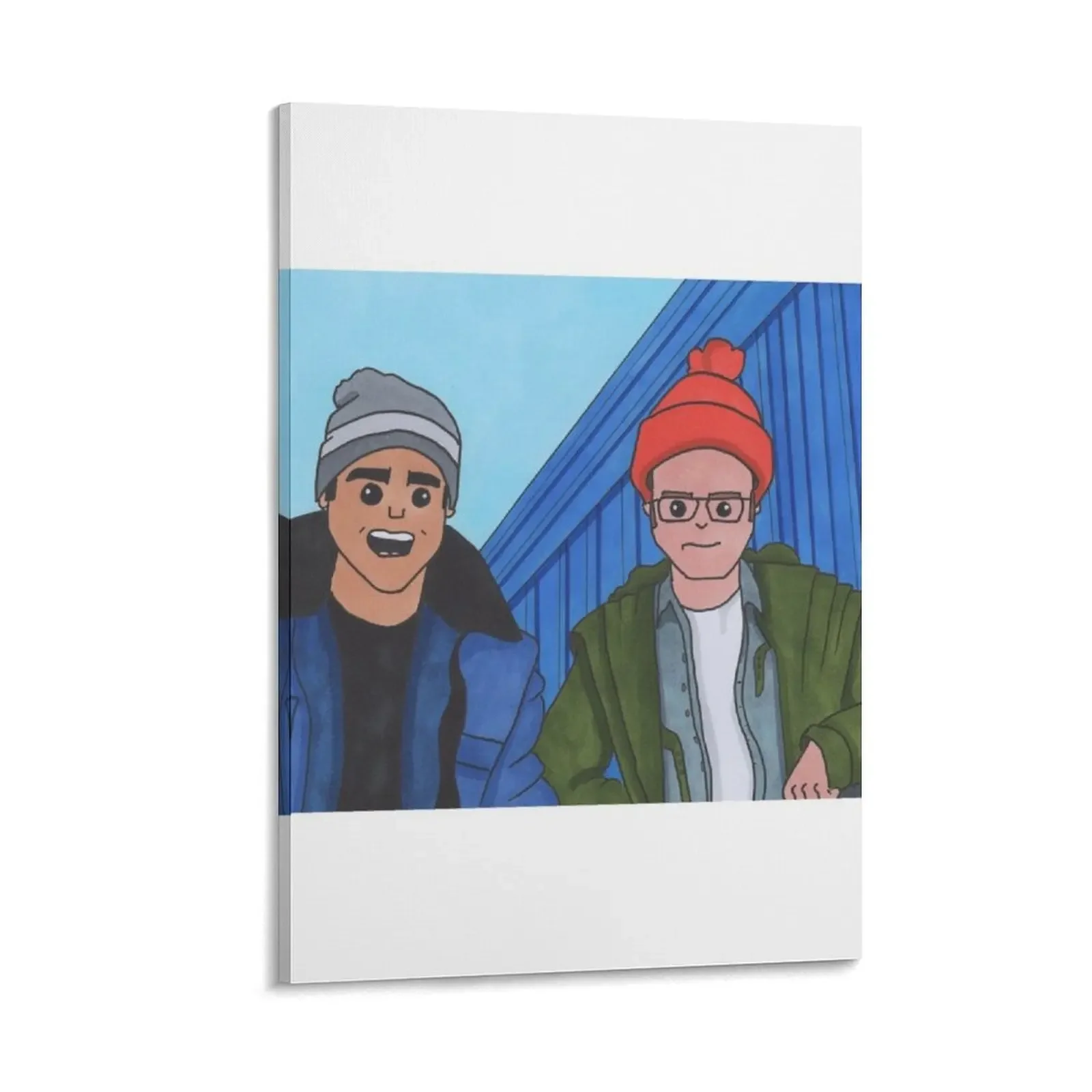 

The Office Lazy Scranton cartoon Canvas Painting wall decoration paintings wall decor Paintings for bedroom anime decoration