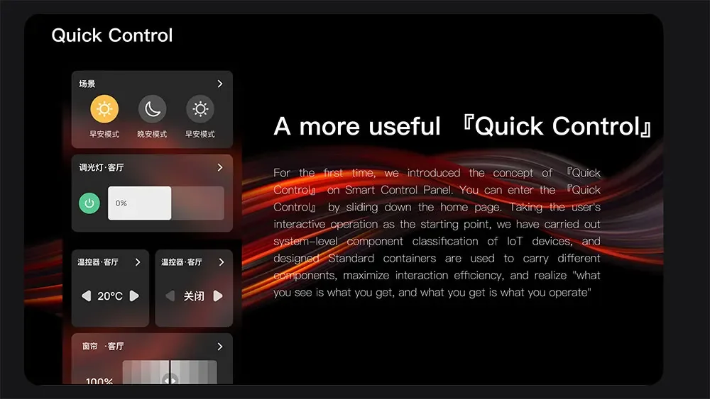 Tuya Control Panel Smart Home Control Panel Tuya Smart Panel Built-In Alexa Gate