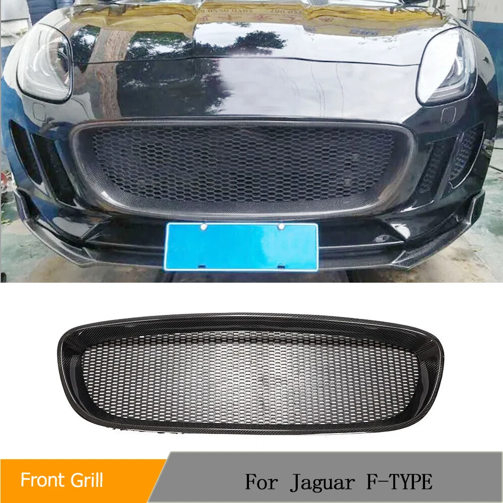 

Углеродное волокно, передняя крышка радиатора автомобиля, сменные инструменты, аксессуары, комплект кузова автомобиля для Jaguar F-TYPE 2013 2014 2015 2016 2 двери