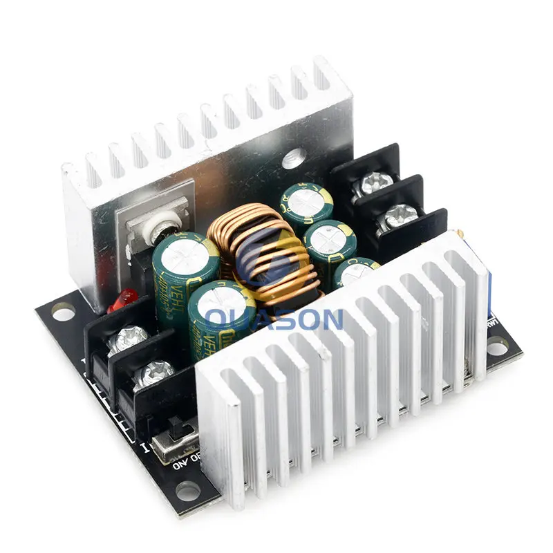 DC-DC 20A 300W Step-Down High-Power Adjustable 6-40V to 1.2-35V CV CC -  Toko Komponen Elektronik , Listrik , LED dan Robotika