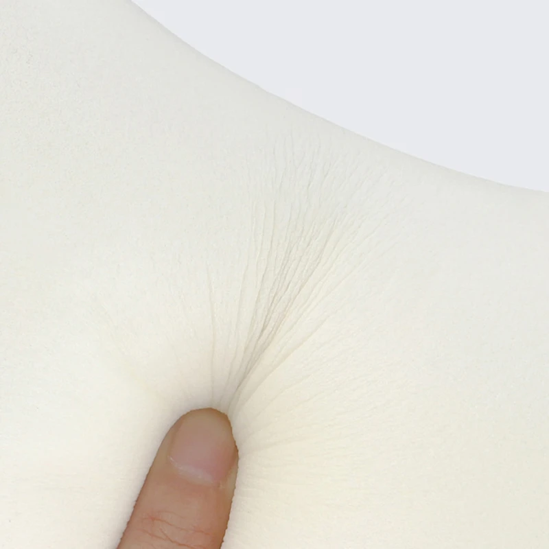 자동차 목 머리 받침 베개 메모리 폼 자동차 좌석 목 베개 통기성 크리스탈 벨벳 머리와 목 수면 베개 지원