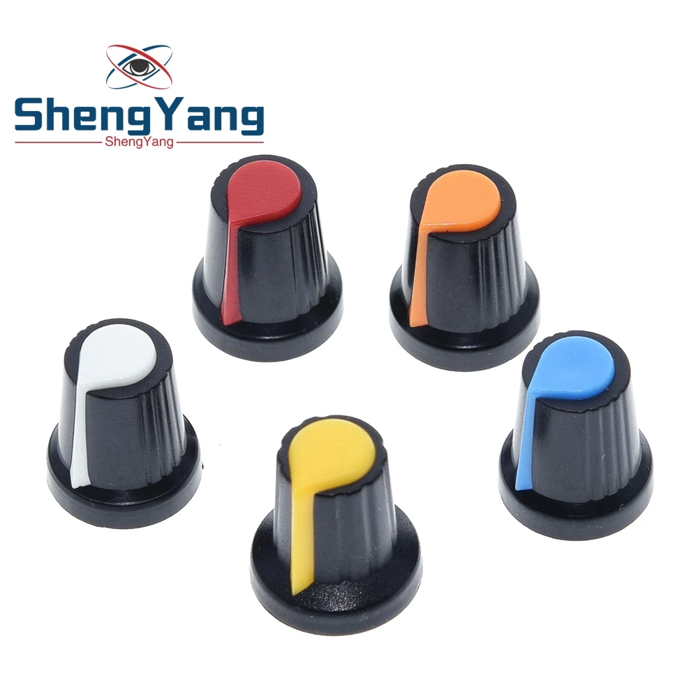 25PCS WH148 Potentiometer Knobs Copper Core