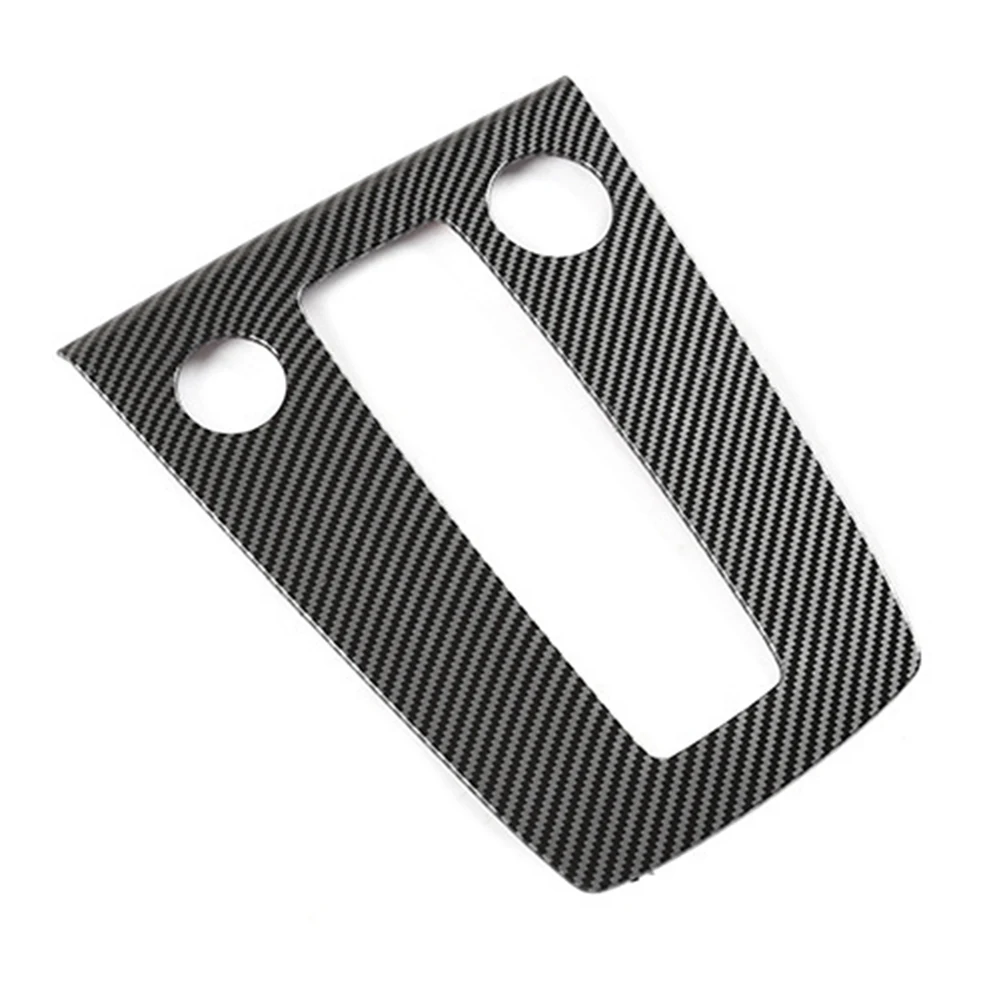 

Carbon Fiber Car Interior Panel Trim Side Rear Carbon Fiber ABS Middle Console Gear Shift Frame Trim ForA3 2022-2023