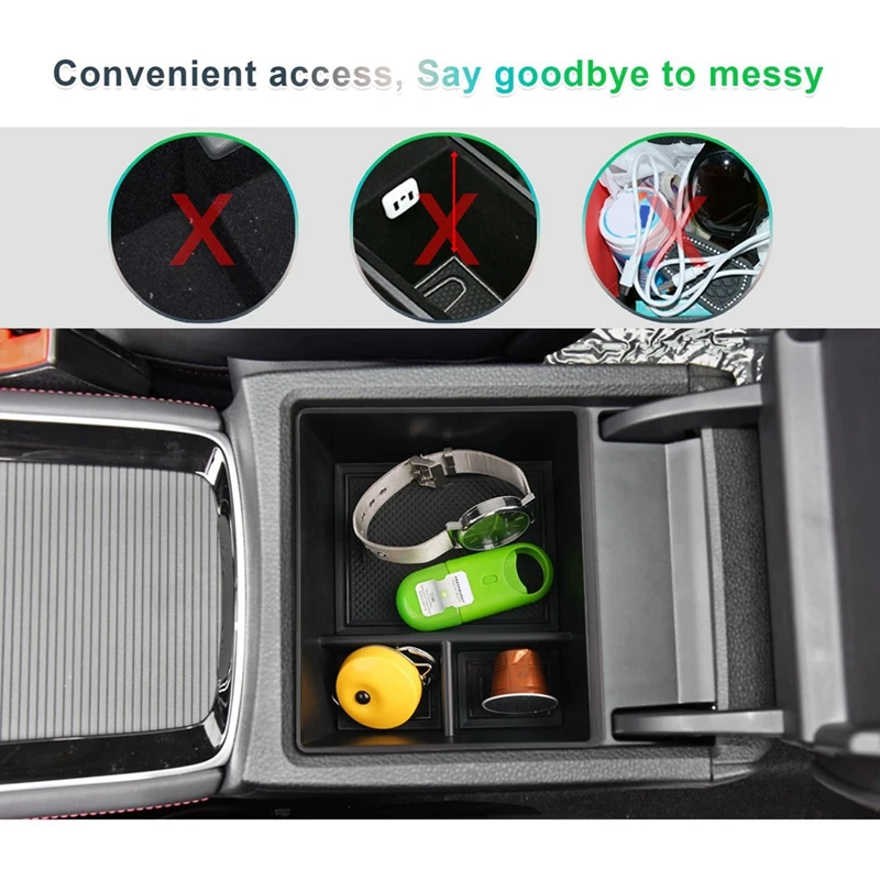 YEE PIN Mittelkonsole Organizer Für MG HS/EHS/Plug-in Hybrid 2018-2024