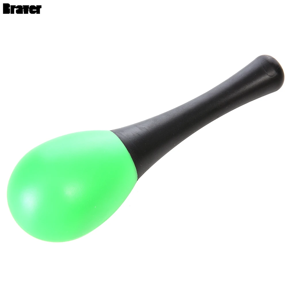 Plastic Sand Hammer Maraca Rattle Shaker Kids Musical Instruments Sound Music Learning Toy 1Pcs
