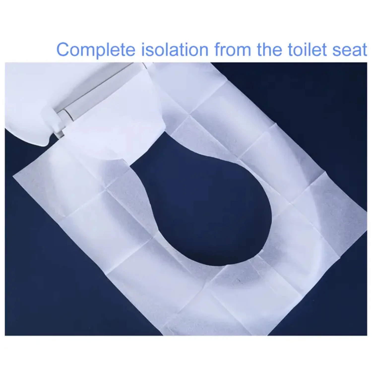 10pcs Portable Disposable Paper Toilet Seat Cover, Comfortable Disposable Toilet Seat Mat for Travel