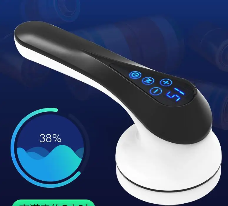 Full body vibration hand-held body massager charging kneading kneading electric hammer cervical massage instrument massage stick