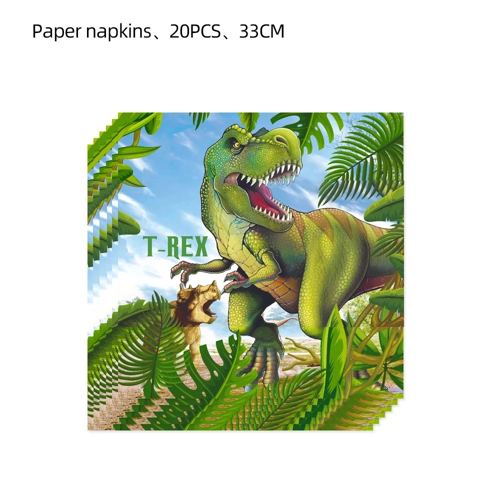 Set Stoviglie Animali 68 Pezzi | Piatti, Bicchieri E Cannucce Per Feste Di Compleanno Bambini | Tema Giungla, Decorazioni Carta Degradabile - 4