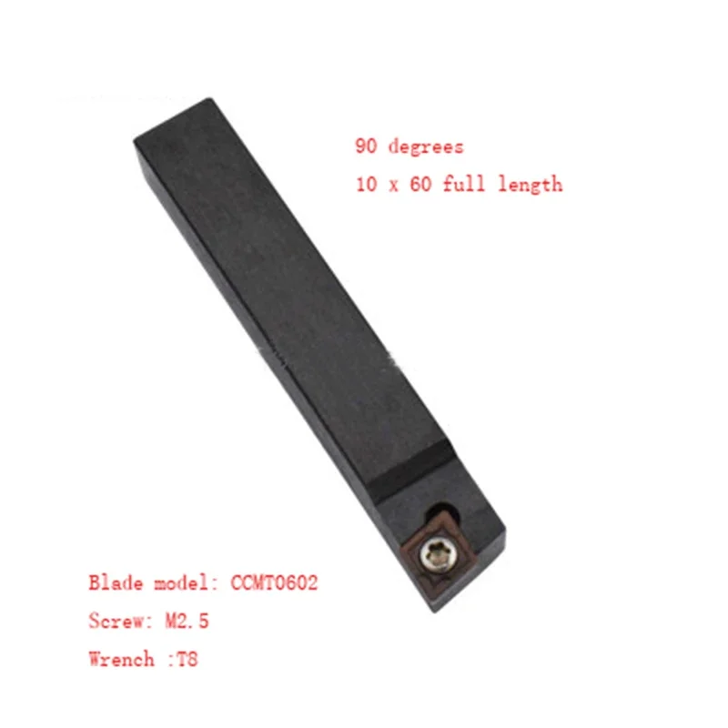 90 &deg; Milling Machine Boring Machine 10*60 Handle Drilling Boring Tool Shank Adjustable Honing Tool Rod