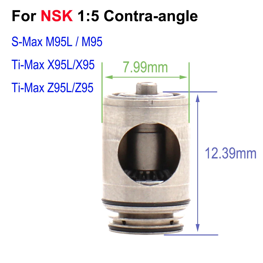 

Dental Cartridge Rotor Low Speed Dental Handpiece Spare Part For NSK 1:5 Handpiece S-Max M95L / M95 Ti-Max X95L/X95 Ti-Max Z95L