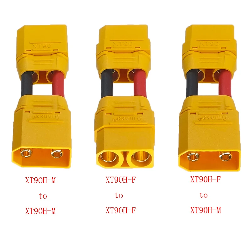 Câble XT60-F Mâle/Femelle 14AWG 40cm pour Batterie Drone