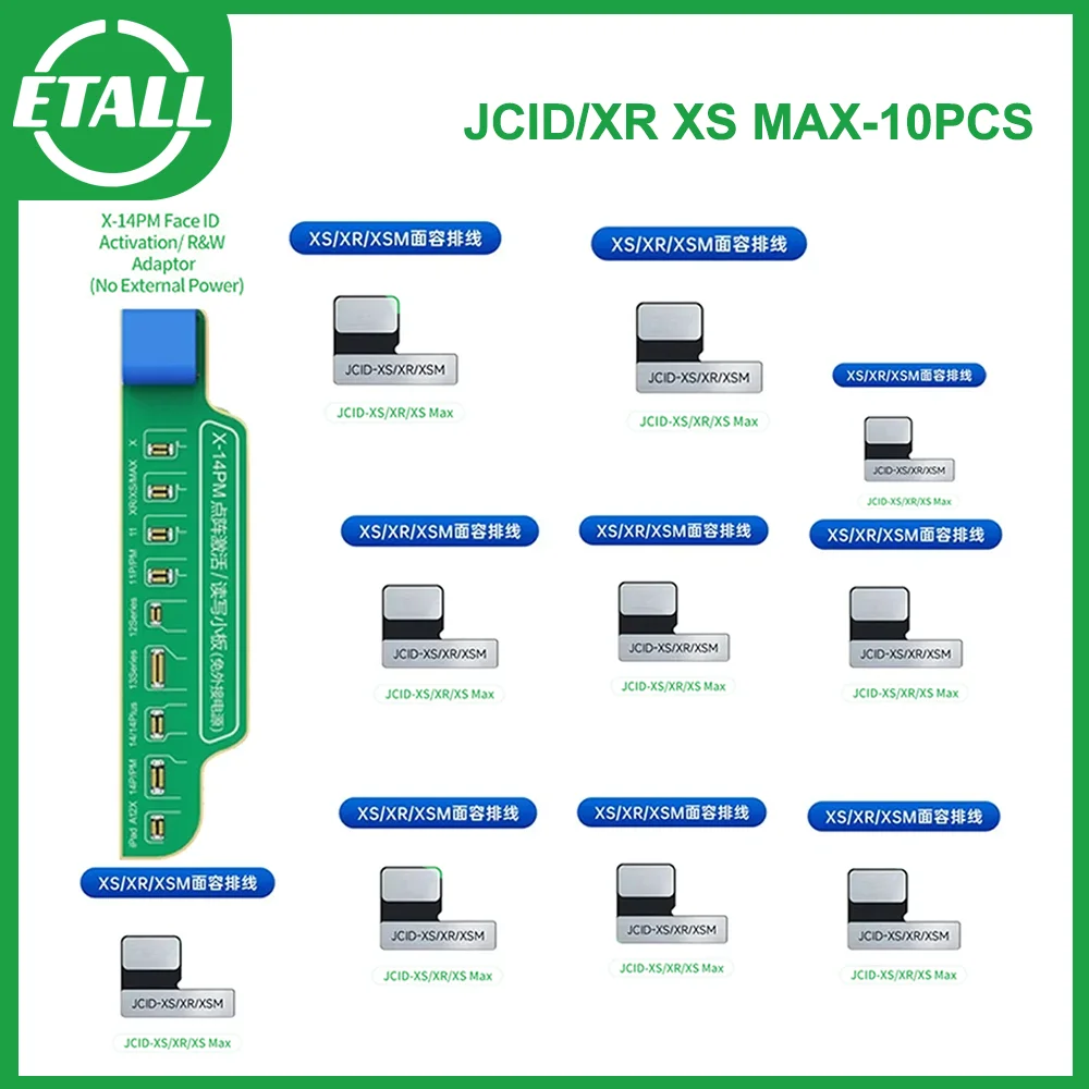 

Новый JCID JC Tag Face id гибкий кабель для IPhone X XR XS MAX 11 12 PRO MAX Mini точечная матрица ремонт чтения и записи данных