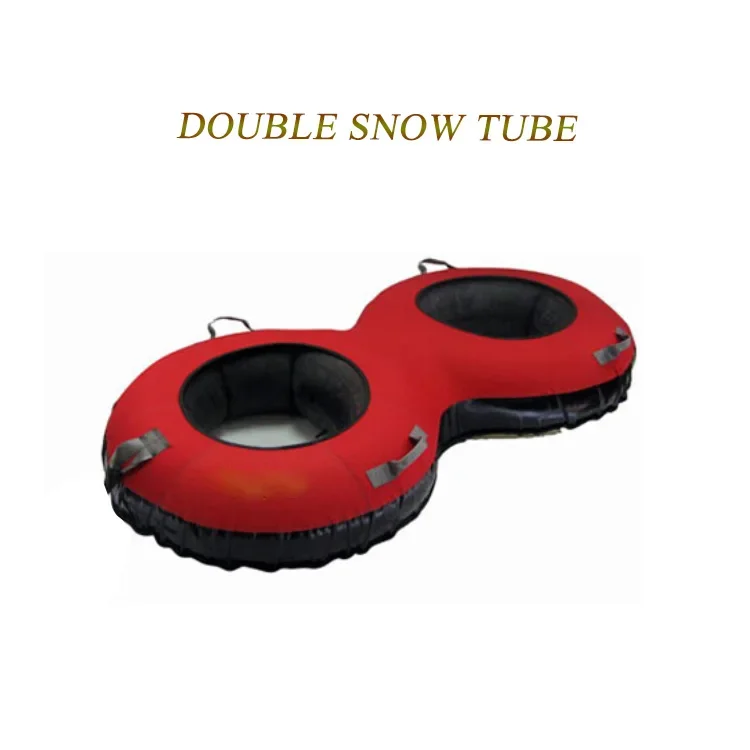 Towable Snow Tube Sled Double Heavy Duty Inflatable Pvc Water Ski Tube for Kids and Adults