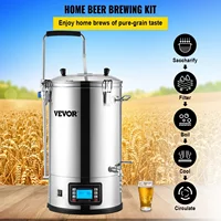 VEVOR 35L 304 Stainless Steel All-in-One Home Beer Brewer Electric Brewing System with Pump Brewing Beer Equipment Kit 2