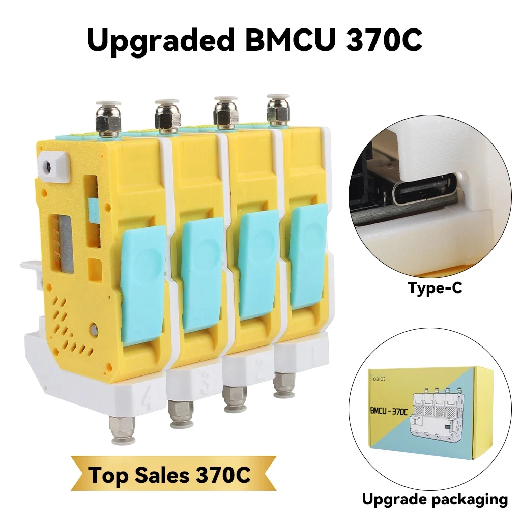Toaiot BMCU 370C AMS Lite BMCU370C DM Auto Refill Hall-Sensor Bidirektionale Pufferung für 3D-Drucker der A1/P1-Serie AMS MMU ​