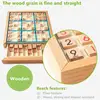Sudoku Crosswords Montessori Wooden Educational Digits Inference logic Games Latin Square Math Puzzles Number Place Games Toys 2