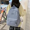 Large Capacity Nylon Shoulder Bag Simple Versatile INS High School Student Bookbag Computer Backpack for Women in China