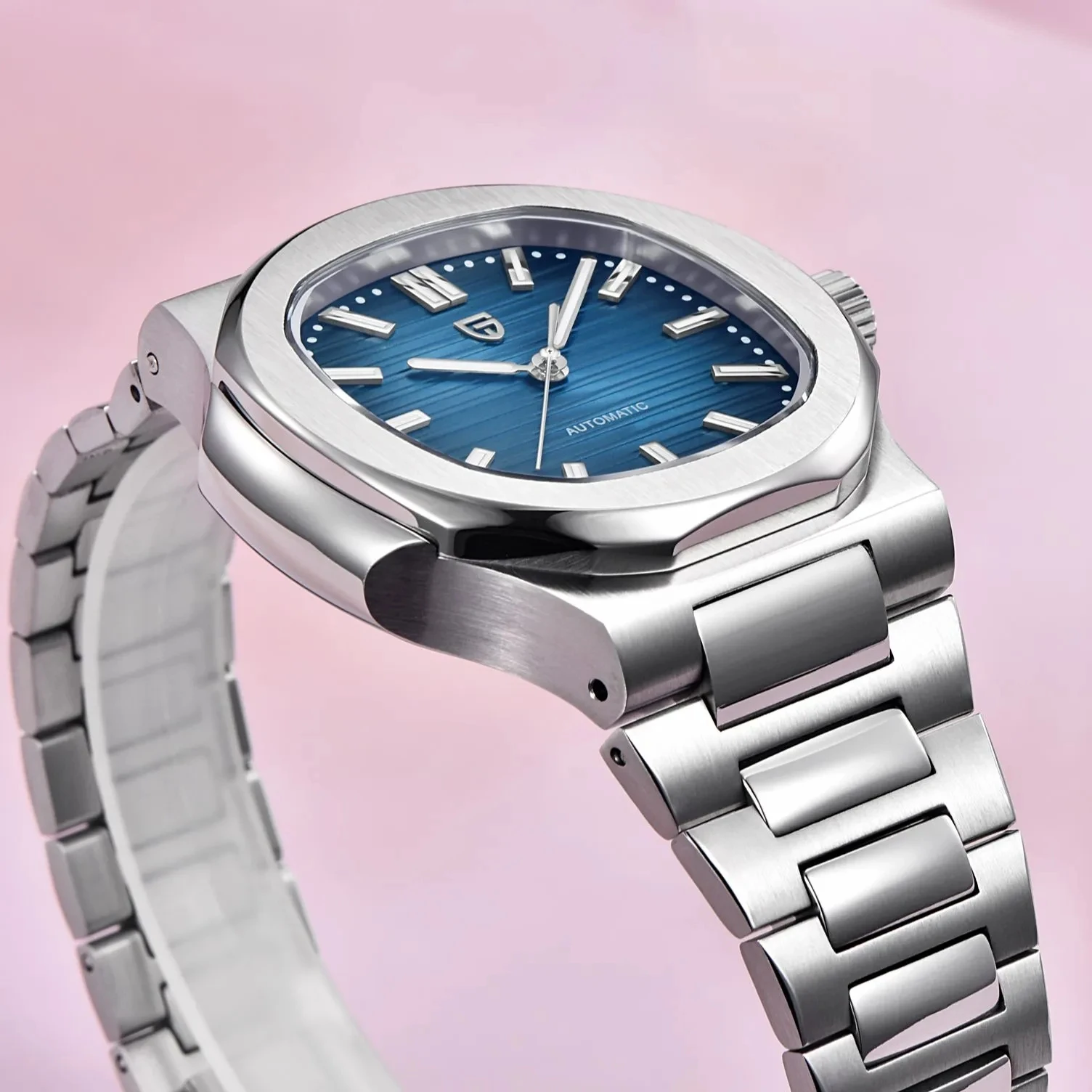 PAGANI DESIGN Sport Quartz watch for men 100M Waterproof Sapphire Mechanical watch 40MM Automatic