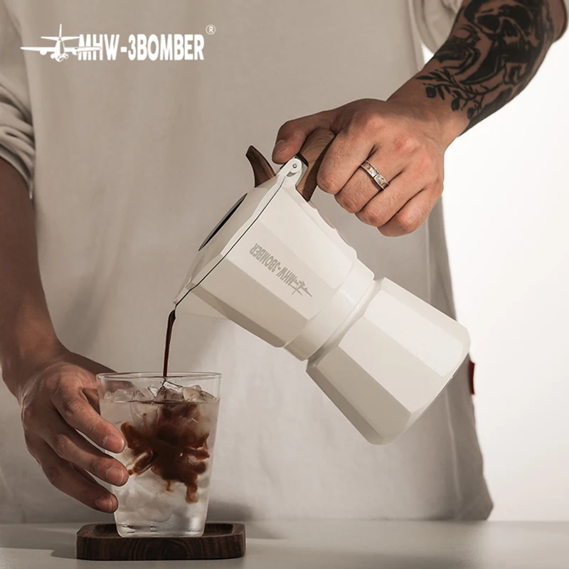 MHW-3BOMBER Italian Coffee Maker - Perfect Espress...