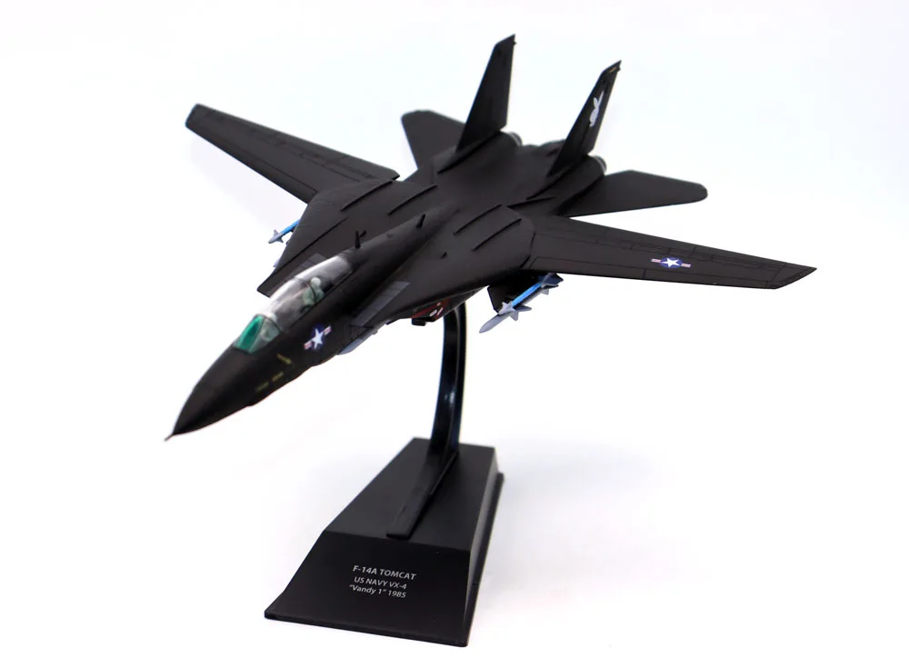 

New 1/100 Scale F-14A TOMCAT - Hachette Salvat CP 35 Fighters Metal Toy For Collection Gift