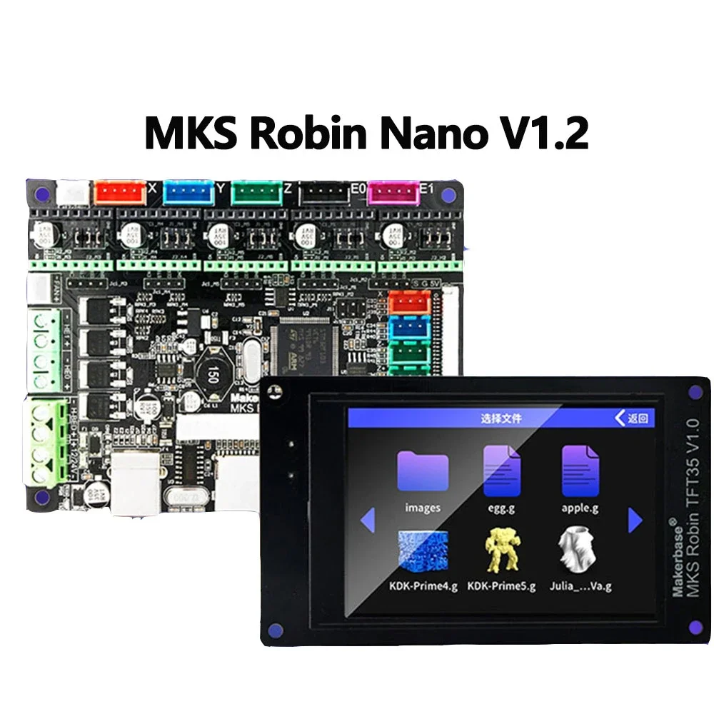 3d yaz c kontrol paneli stm32 mks robin nano kurulu v1 2 v3 1 anakart