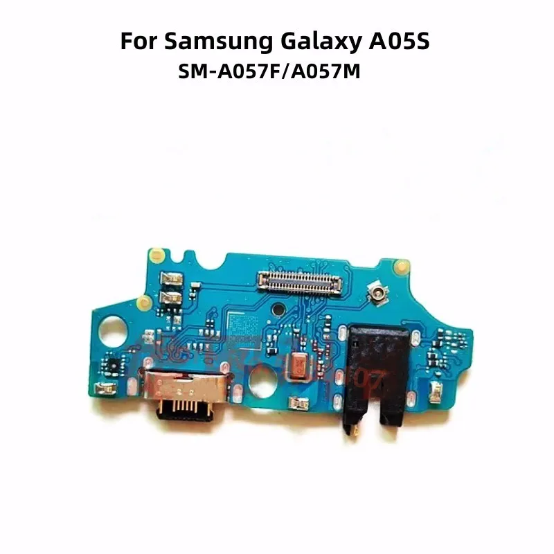 

Original Charger Plug Board For Samsung Galaxy A05S A057F A057M USB Charging Port Dock With Microphone Flex Cable Replacement