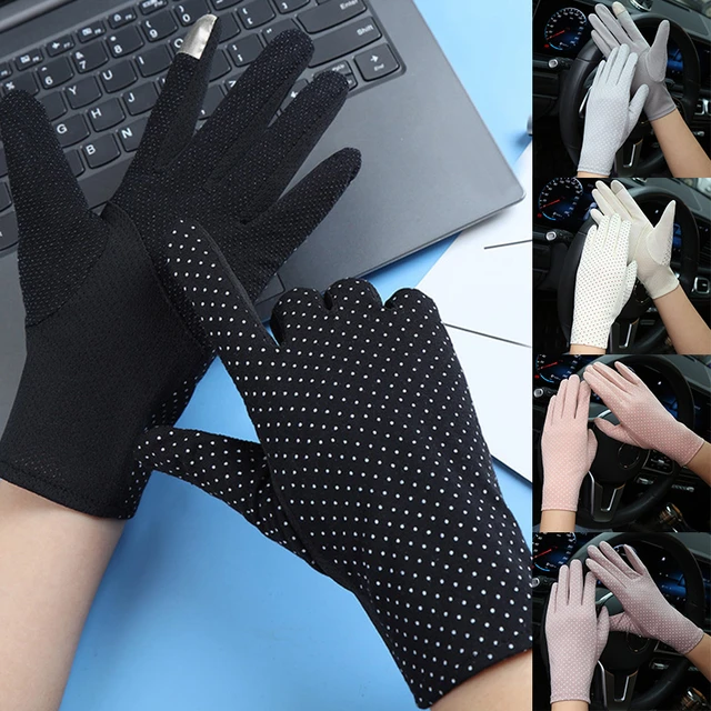 Summer Sunblock Driver Gloves UV Protection Driving Gloves For