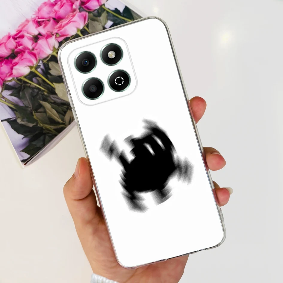 Charming Love Heart Cartoon Soft Silicone TPU Phone Cover -