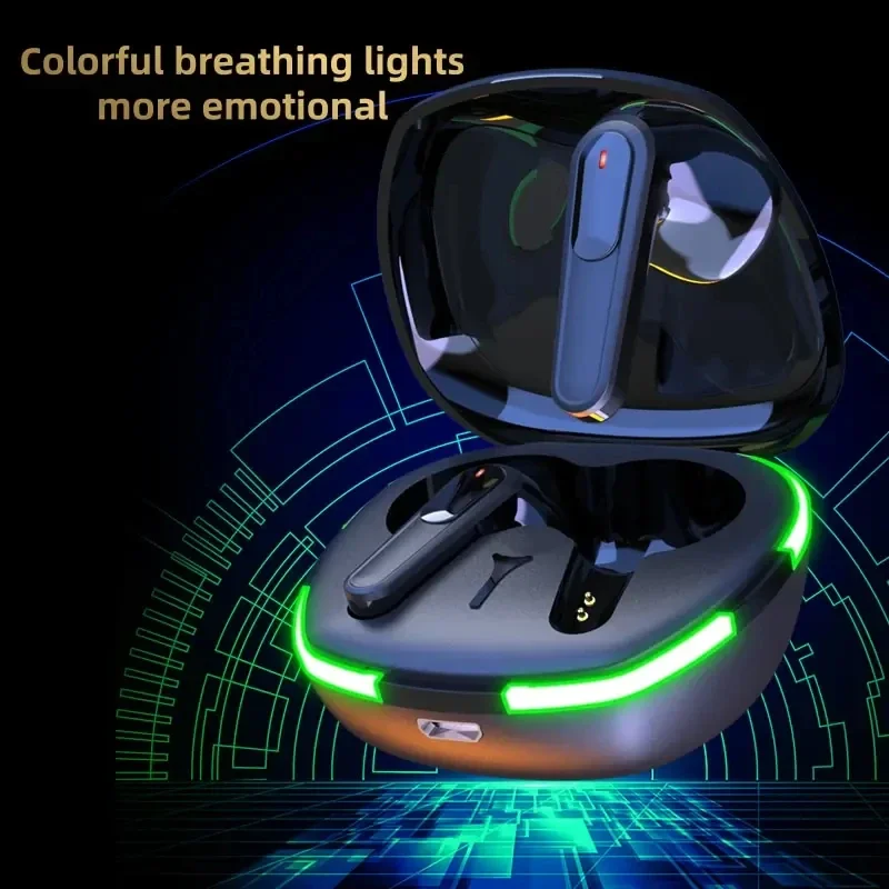 【Hot sale】TWS Pro60 Bluetooth Earphones Wireless Noise Cancelling Headset with Mic HiFi Stereo Sports Earbuds for Smartphones 2