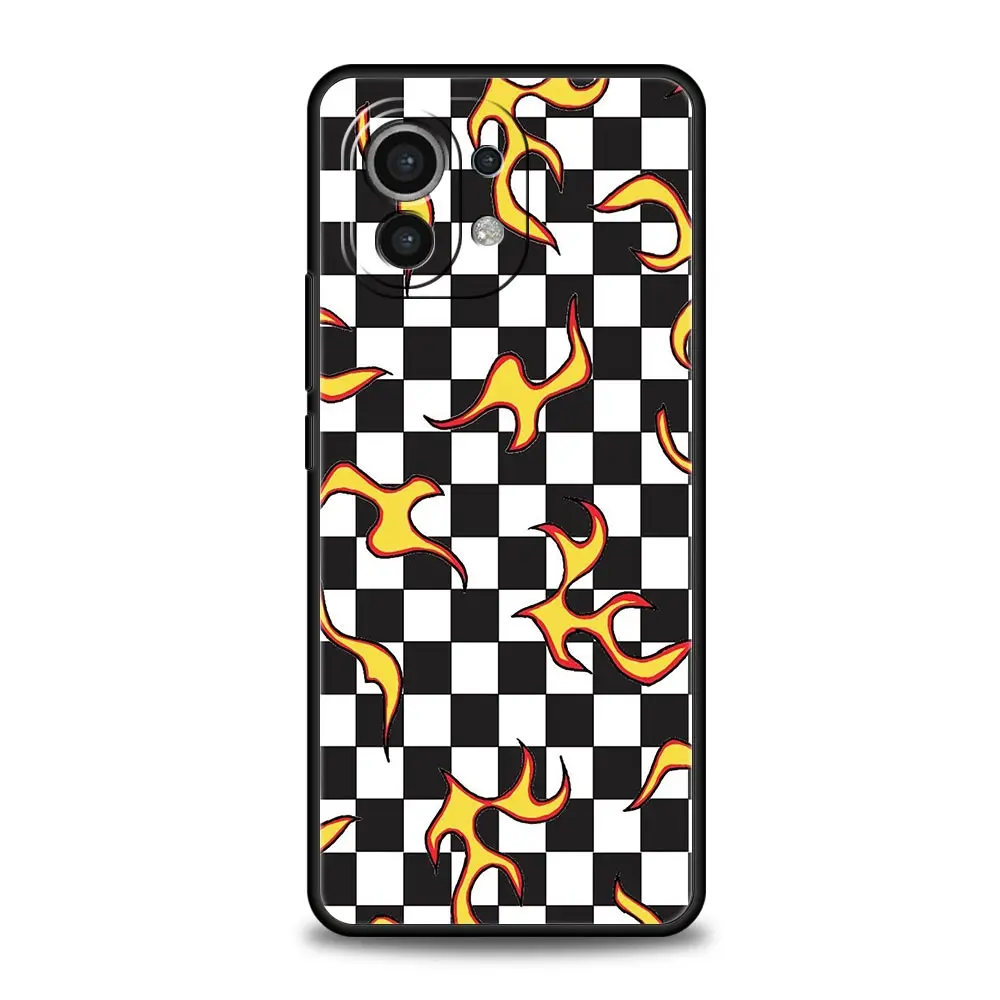 Elegant Chessboard Art Soft Phone Case