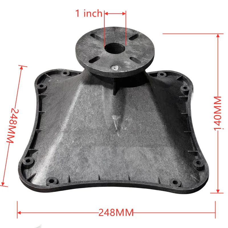 Audio-Horn-Zubehör für professionelle Lautsprecher 200 x 200 x 113 mm, 248 x 248 x 140 mm, 280 x 280 x 159 mm, 1 Zoll oder 1,4 Zoll – Detail 2