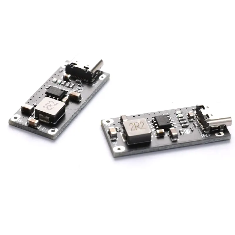 Type-C USB 5V 3A 3.7V 18650 Lithium Li-ion Battery Charging Board Charger Module With Indicator light Red Blue 1PC